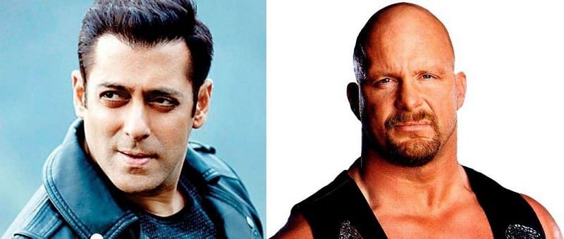सलमान खान और WWE दिग्गज स्टोन कोल्ड स्टीव ऑस्टिन